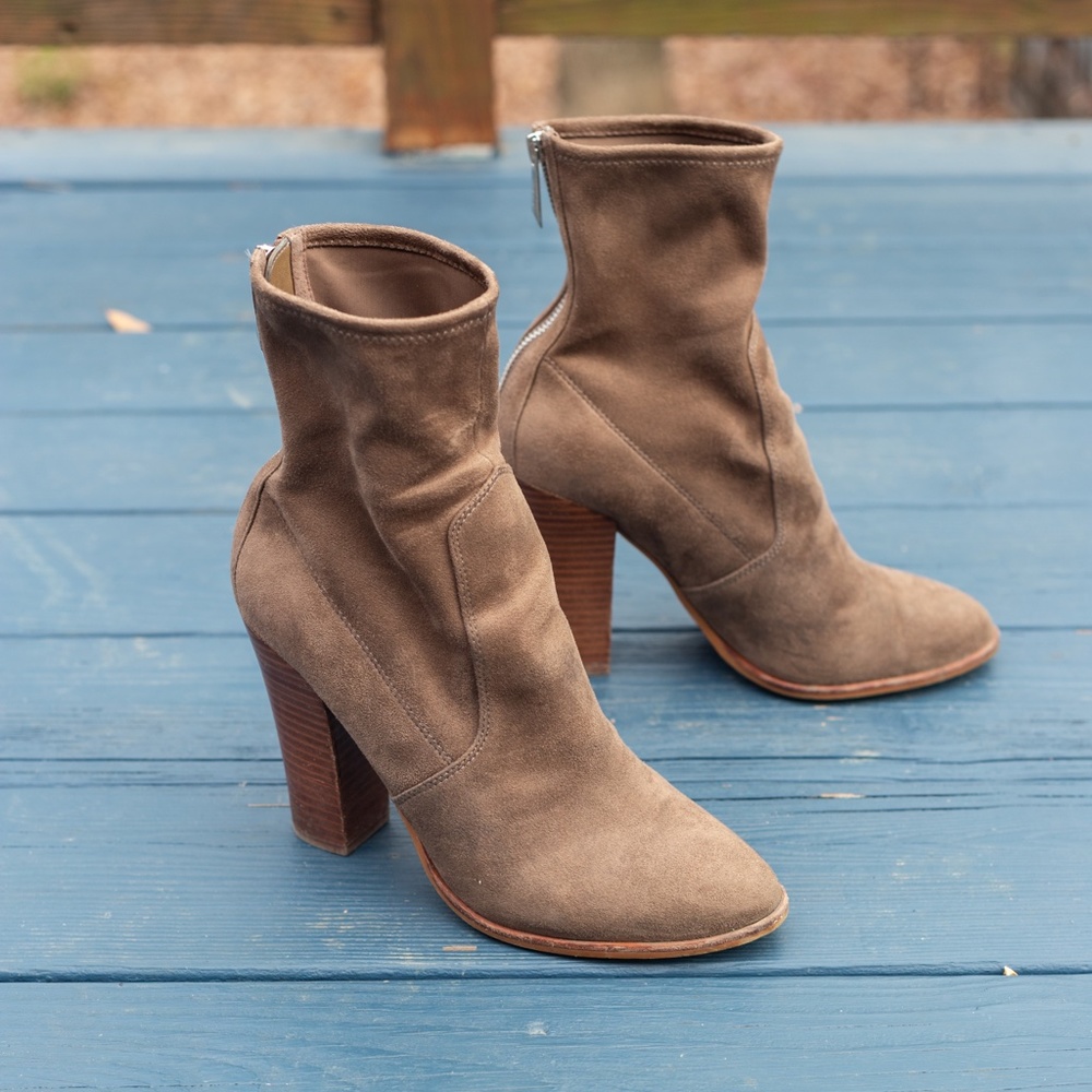 Aldo Brown Ankle Booties